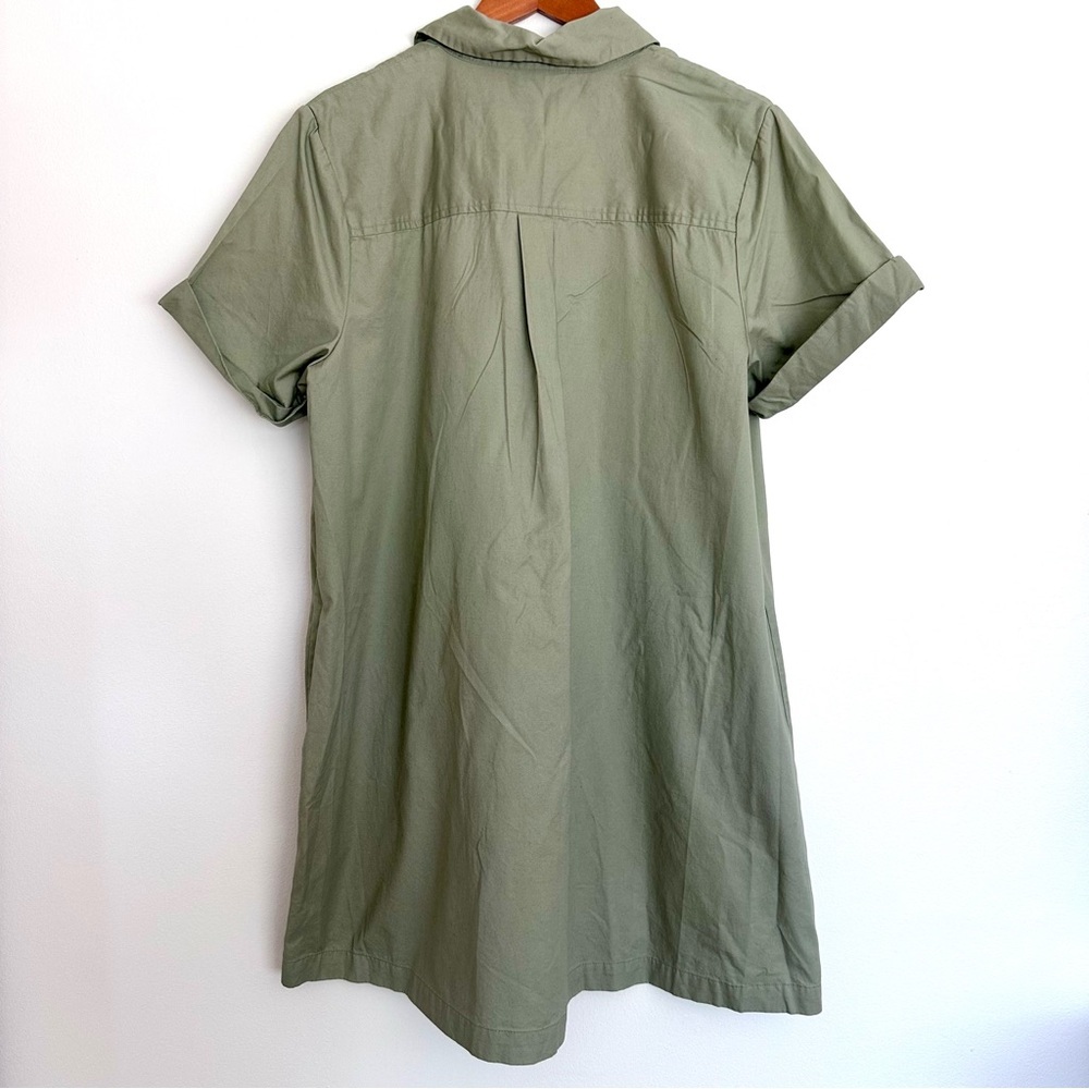 Who What Wear Sage Green Mini Dress Size XL - Picture 7 of 11